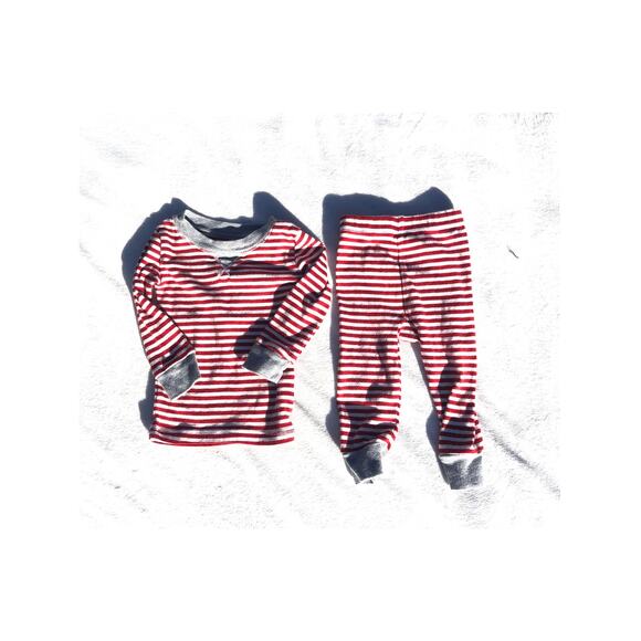 BURTS BEES BABY CHRISTMAS PAJAMAS SIZE 0-3M - Picture 1 of 2